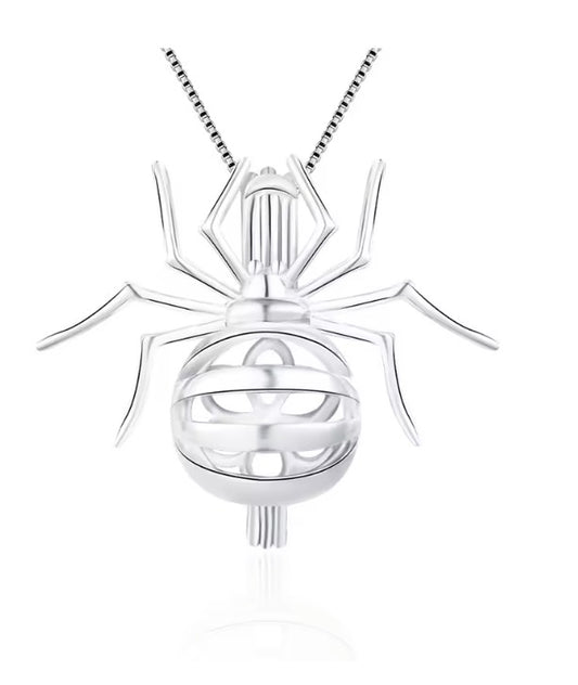 Spider cage pendant