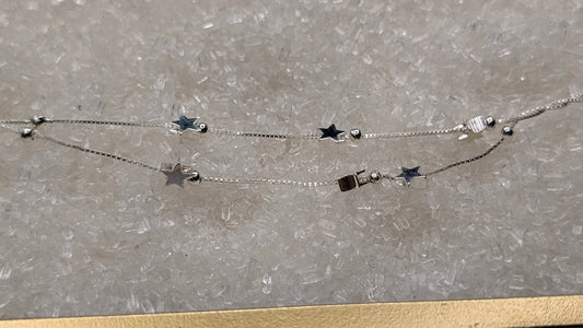 sterling silver star bracelet