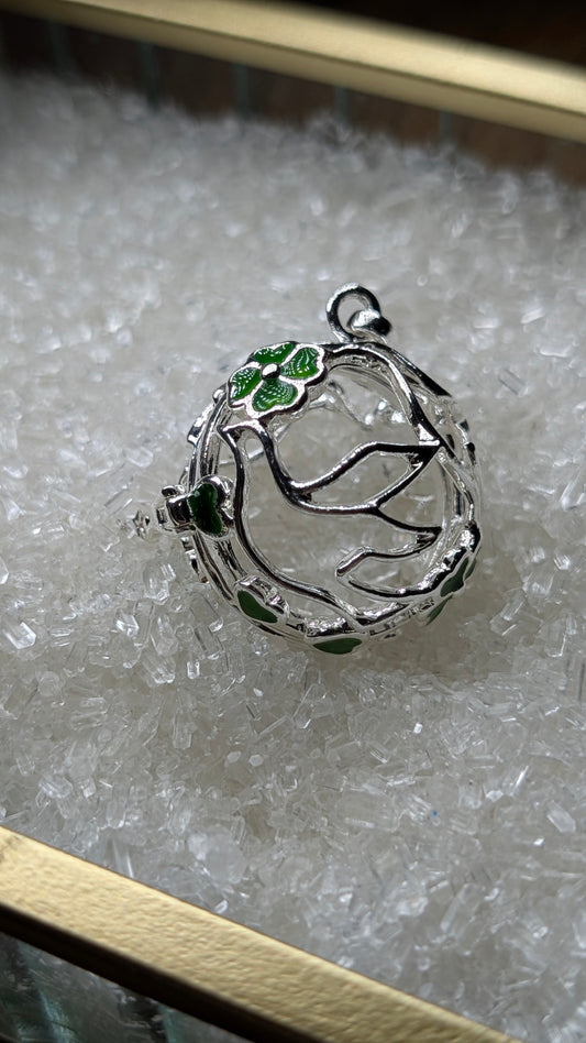 Peace and Luck edison cage