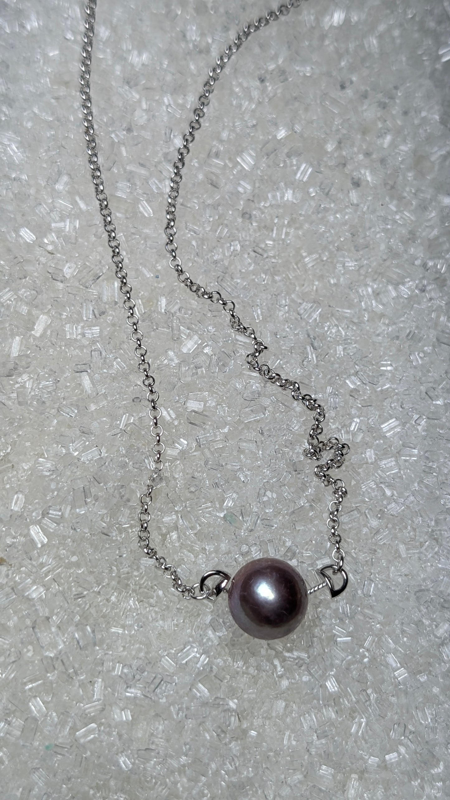 Suspended Edison Necklace