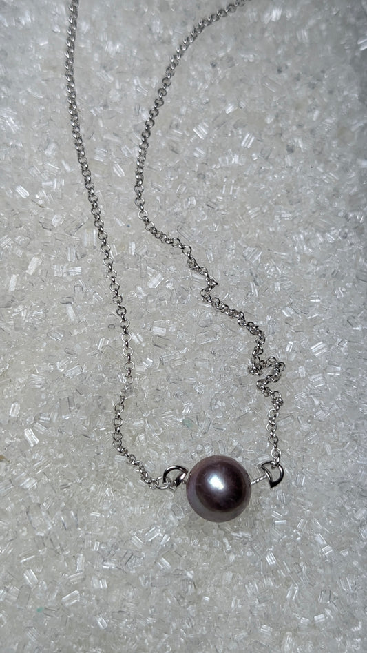 Suspended Edison Necklace
