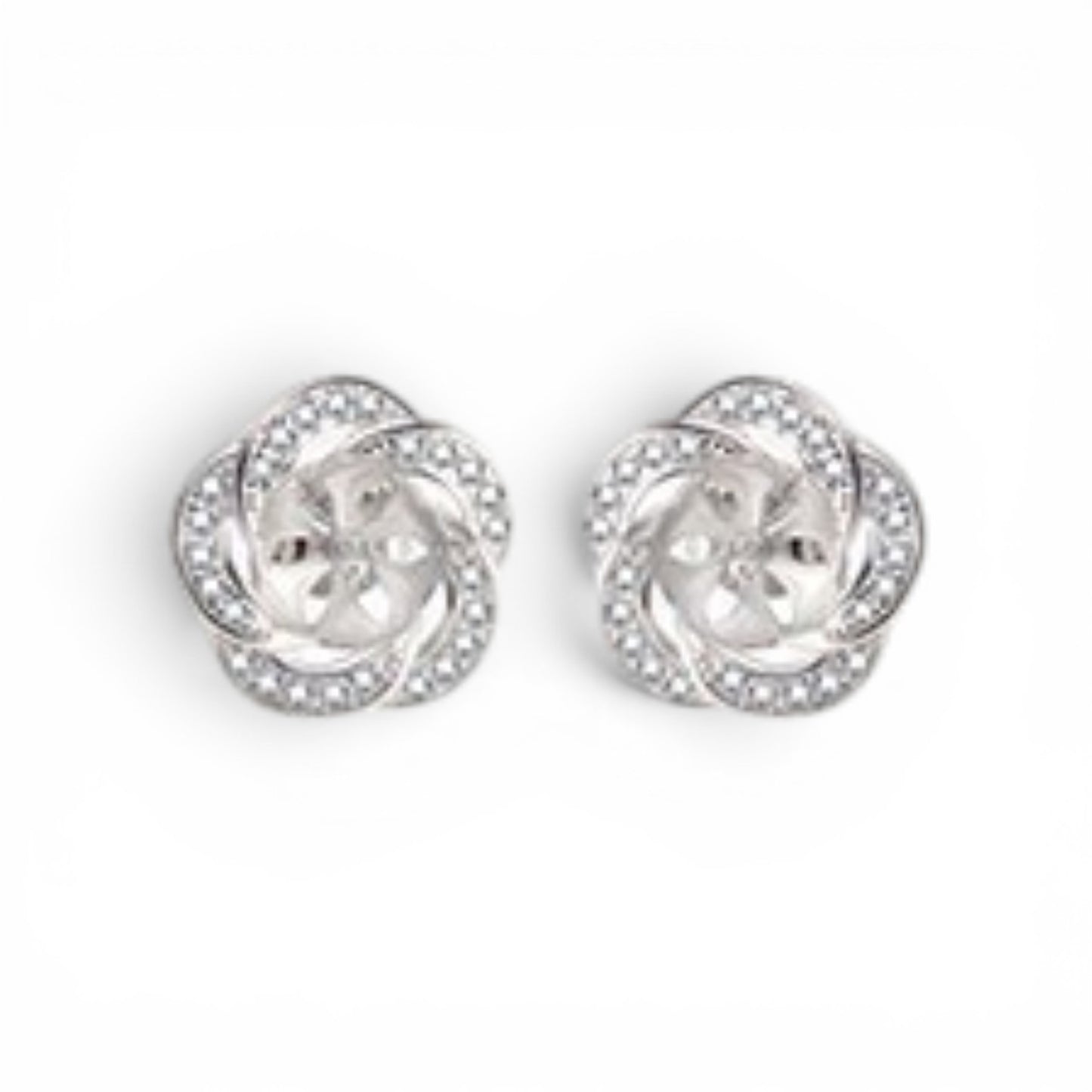 Bloom twirl earrings