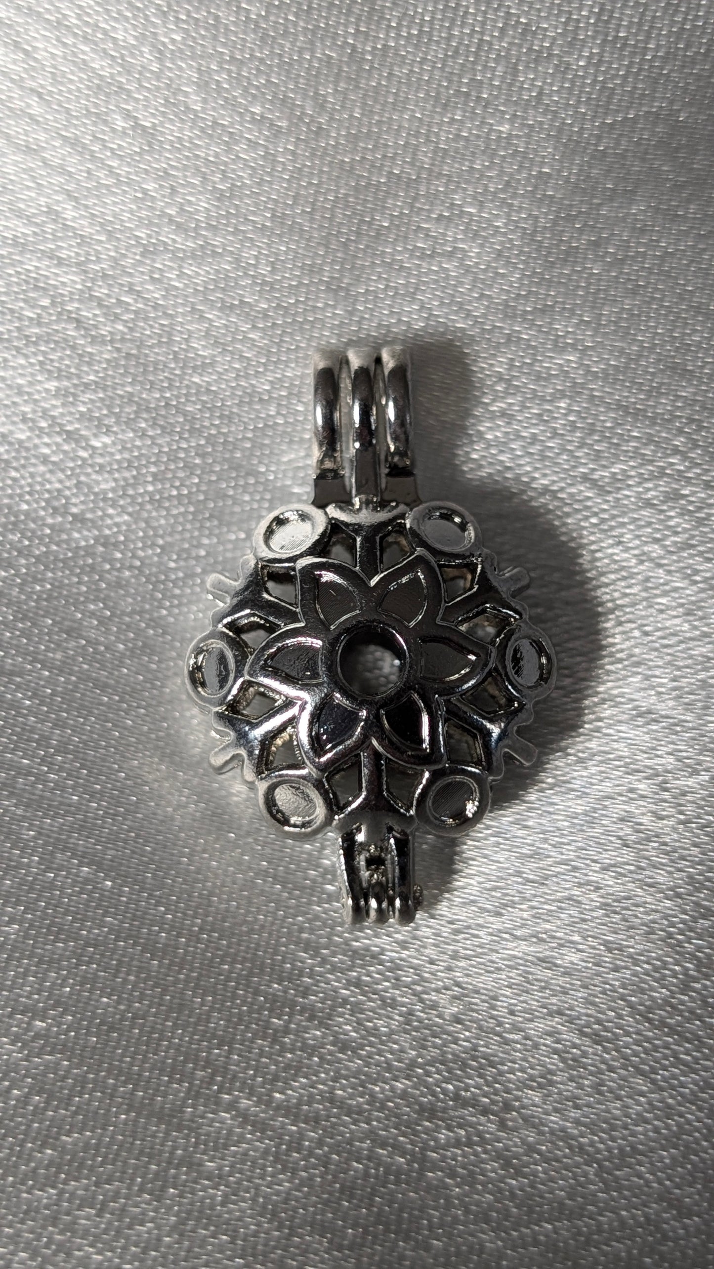 Silver plated cage range from £1