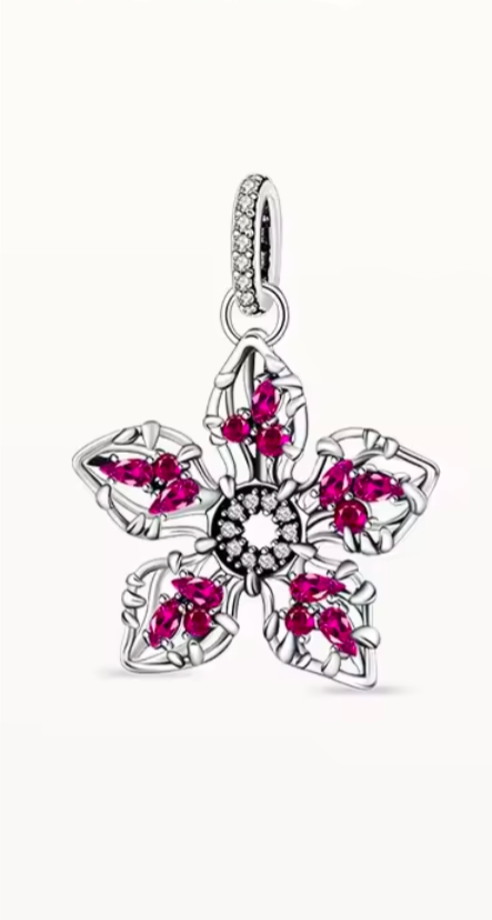 Stranger things sterling silver charms
