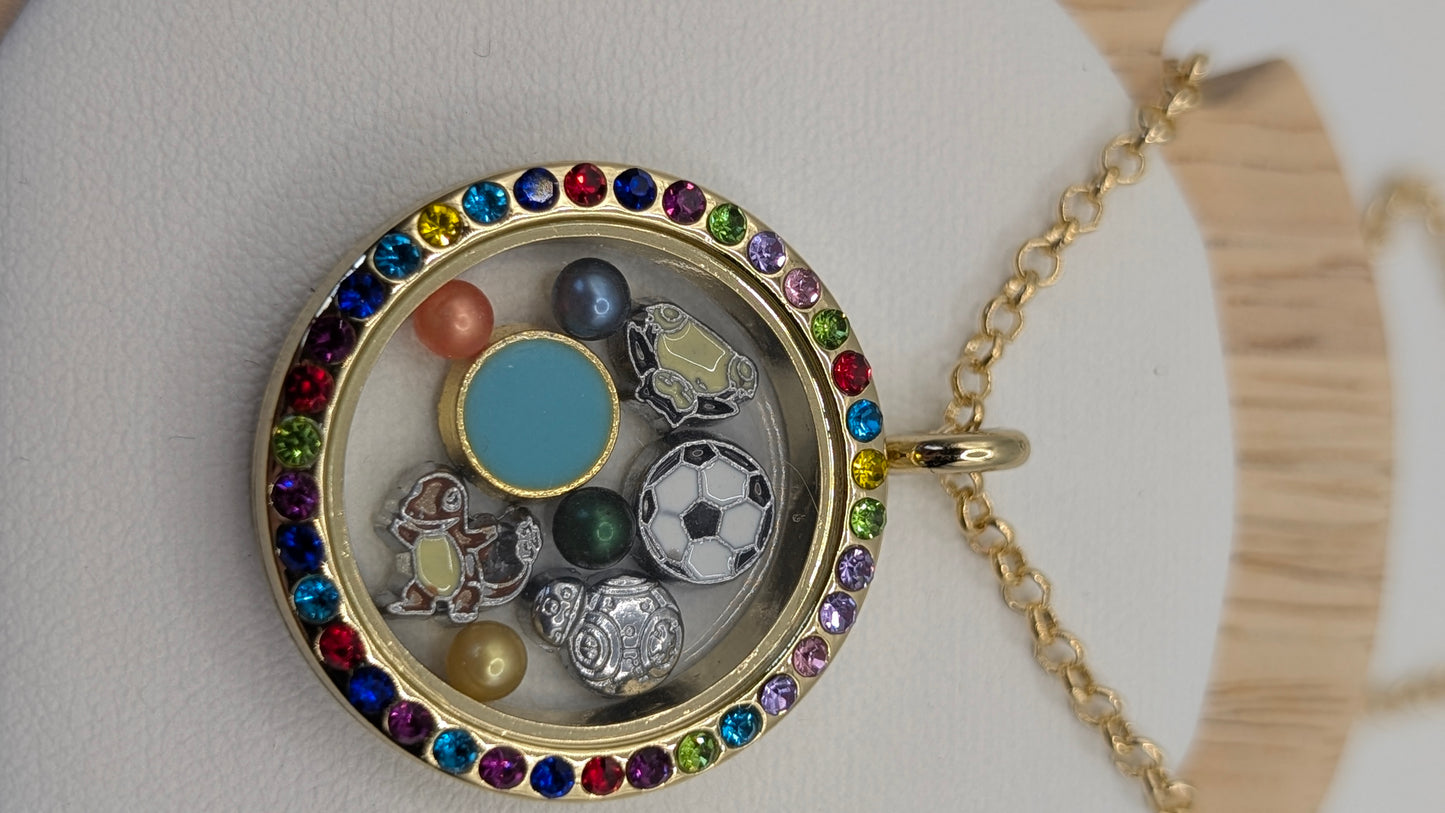 Kids Floating locket set