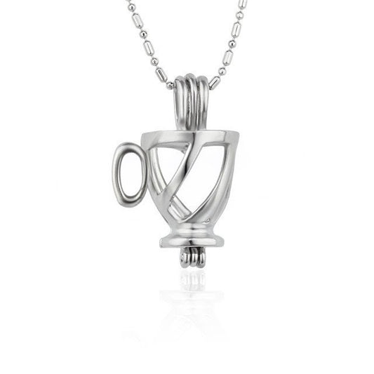 Coffee cup pearl cage