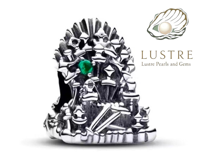 Throne and dragon charms