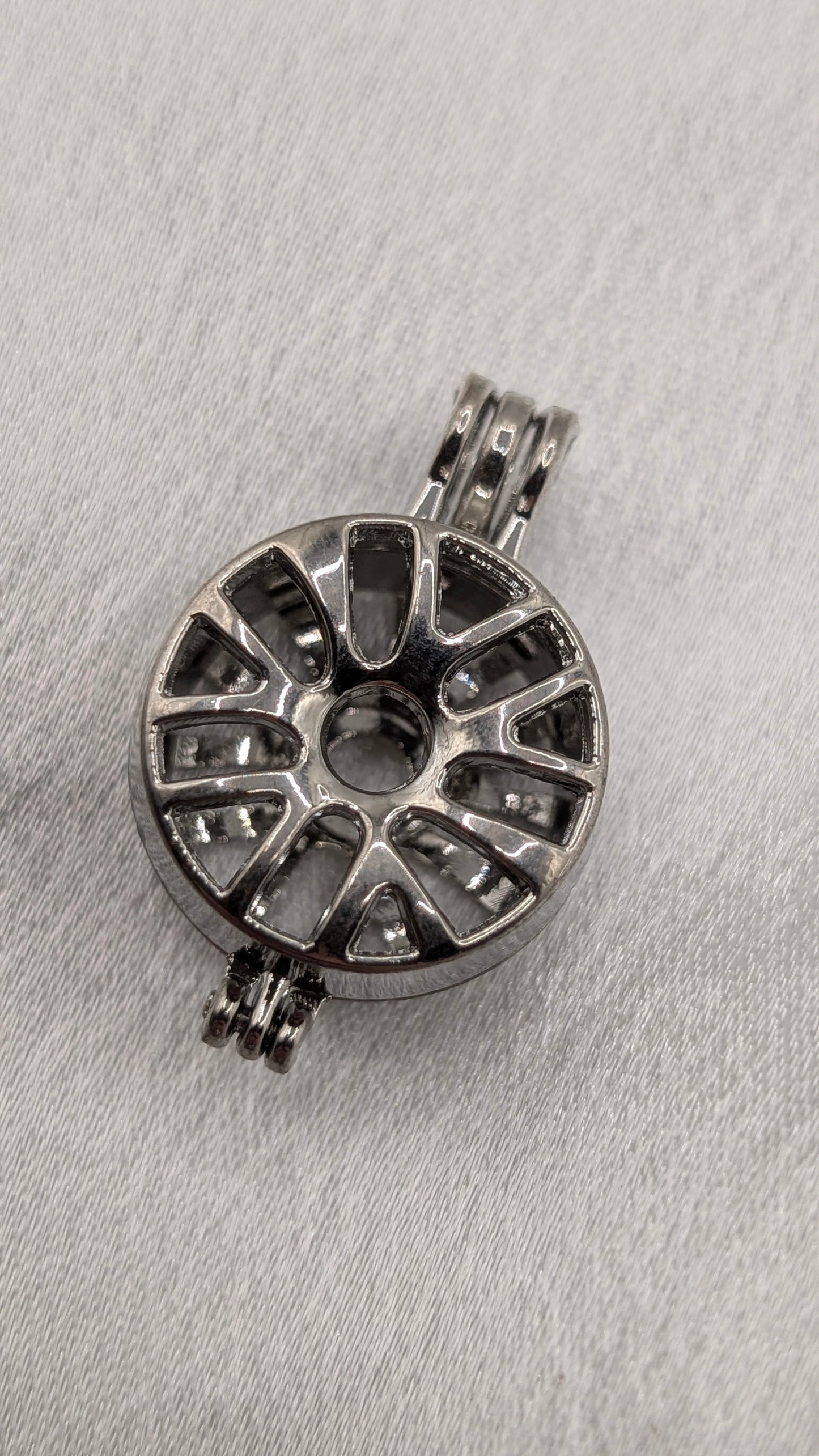 Silver plated cage range from £1