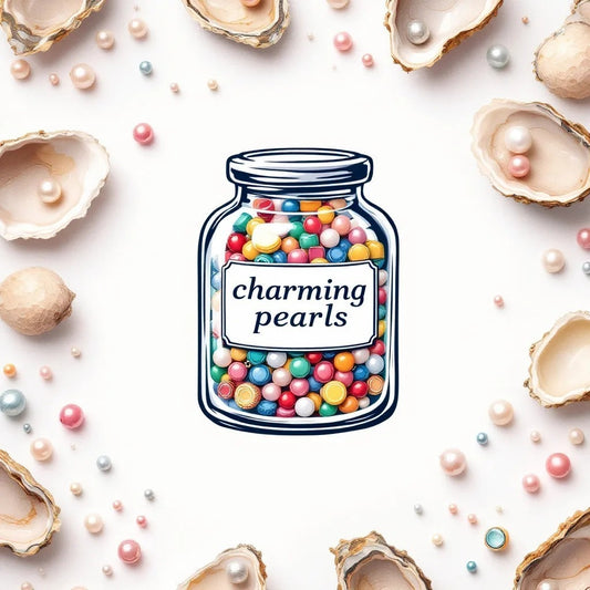 Charming pearl scoop