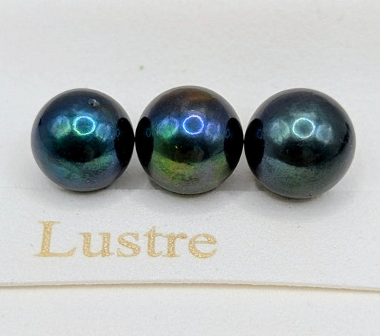 large oilslick Edison pearls