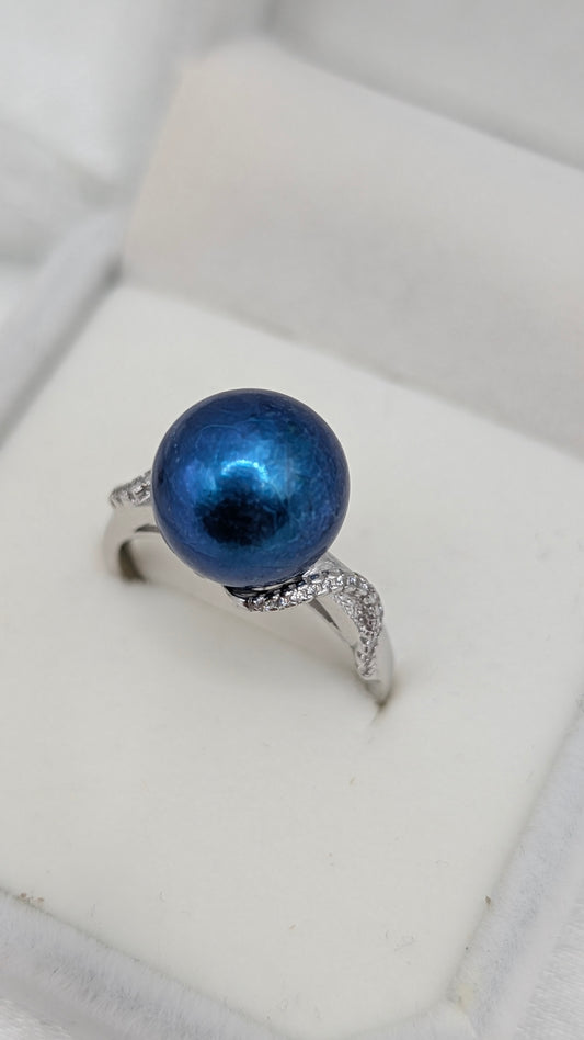 Pepsi Blue Aurora Edison ring