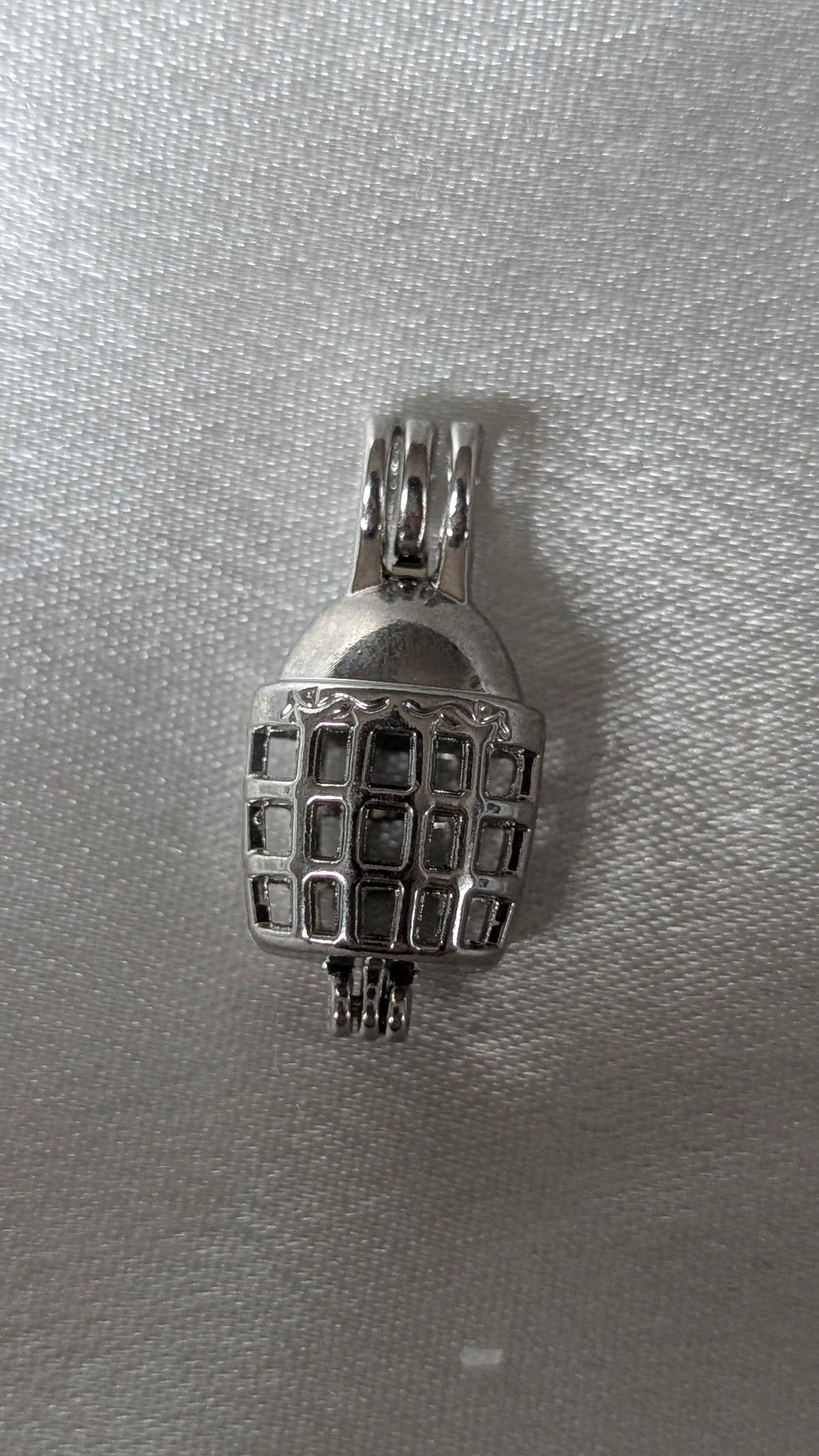 Silver plated cage range from £1