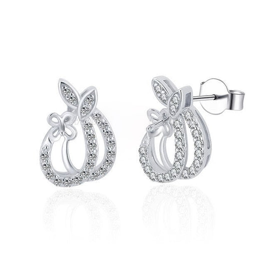 double loop earrings
