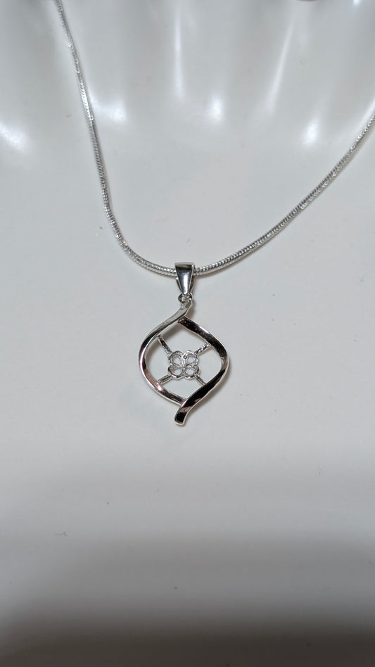 Edison oval twist pendant