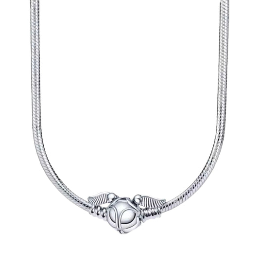 Harry Potter snitch charm necklace