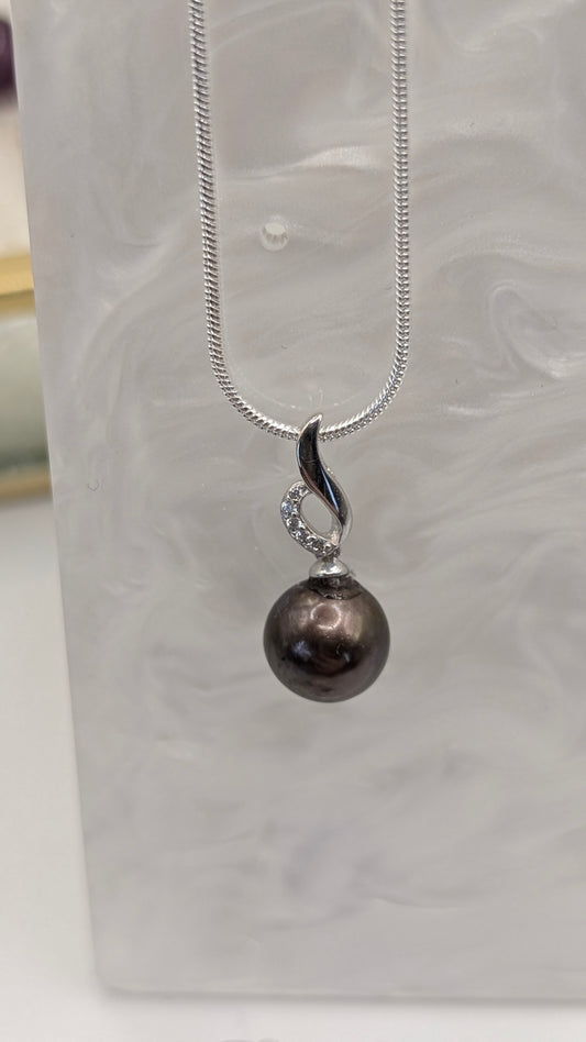 Edison tear drop pendant