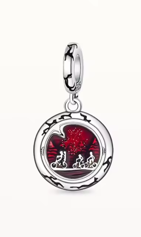 Stranger things sterling silver charms