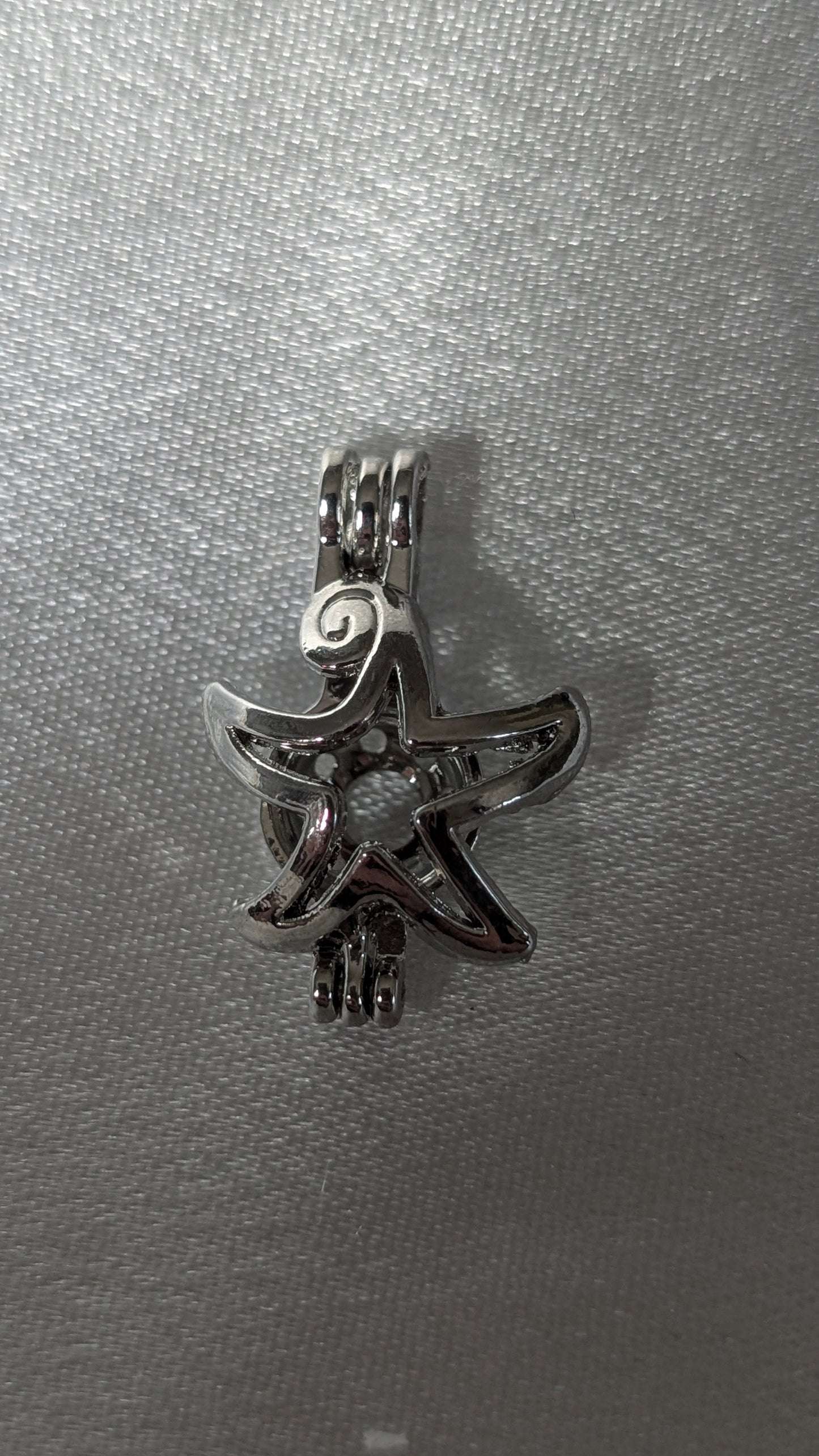 Silver plated cage range from £1